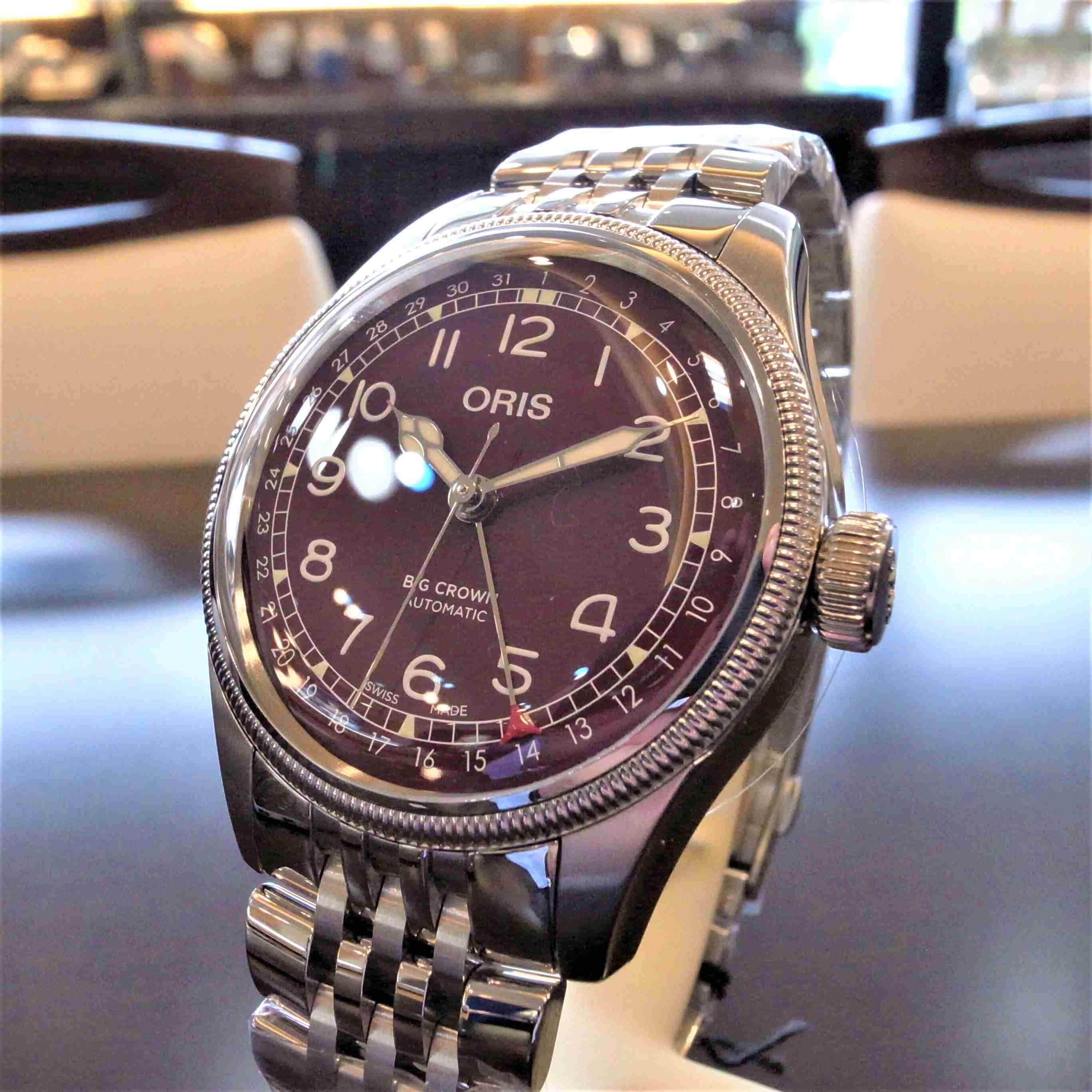 オリス(ORIS) ビッグクラウン ポインターデイト | 三愛時計店